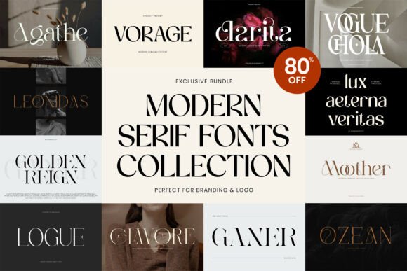 Download Modern Serif Bundle - Premium Resources