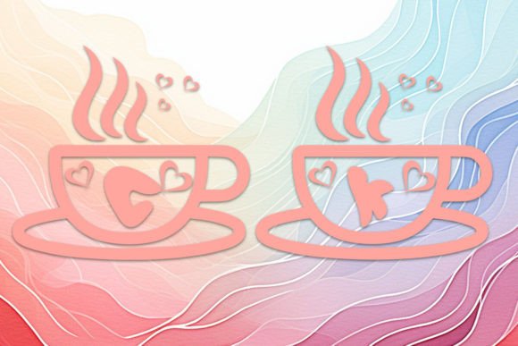 Download Coffee Pink Alphabet Fonts - Pink Collection