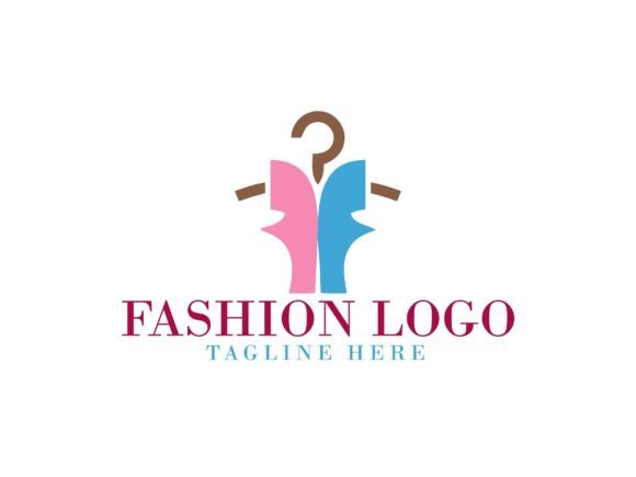 Download Fashion Logo Template with Pink Women's - Pink Collection