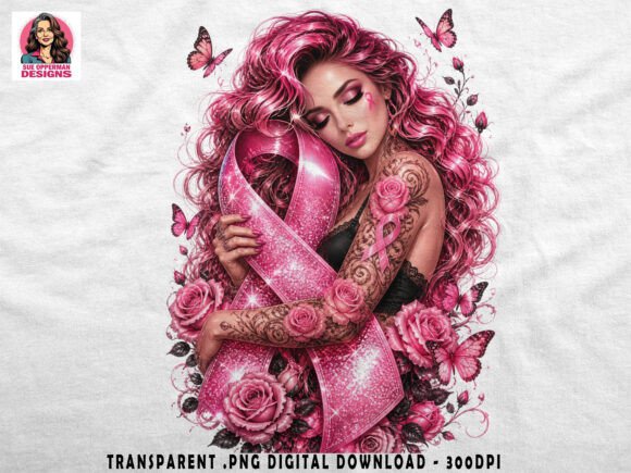 Download Pink Ribbon Beauty | Awareness Art - Pink Collection