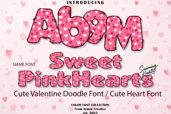 Download Sweet Pink Hearts - Pink Collection